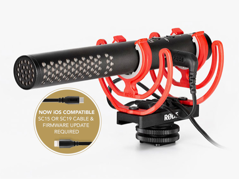 VideoMic NTG OnCamera Shotgun Microphone RØDE Microphones